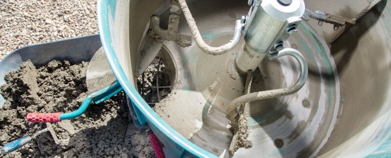 Collomix TMX 1000 forced-action mixer - for all types of plastic mortar, plaster, screed and concrete (up to 16 mm)