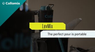 Practical demonstration of the Floor Leveling Mixer LevMix
